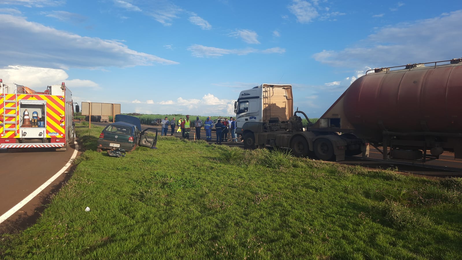 Um Acidente Provocou A Morte De Um Condutor De Barretos E Deixou