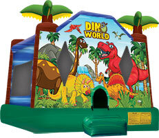 White Bounce House Rental In Chicago