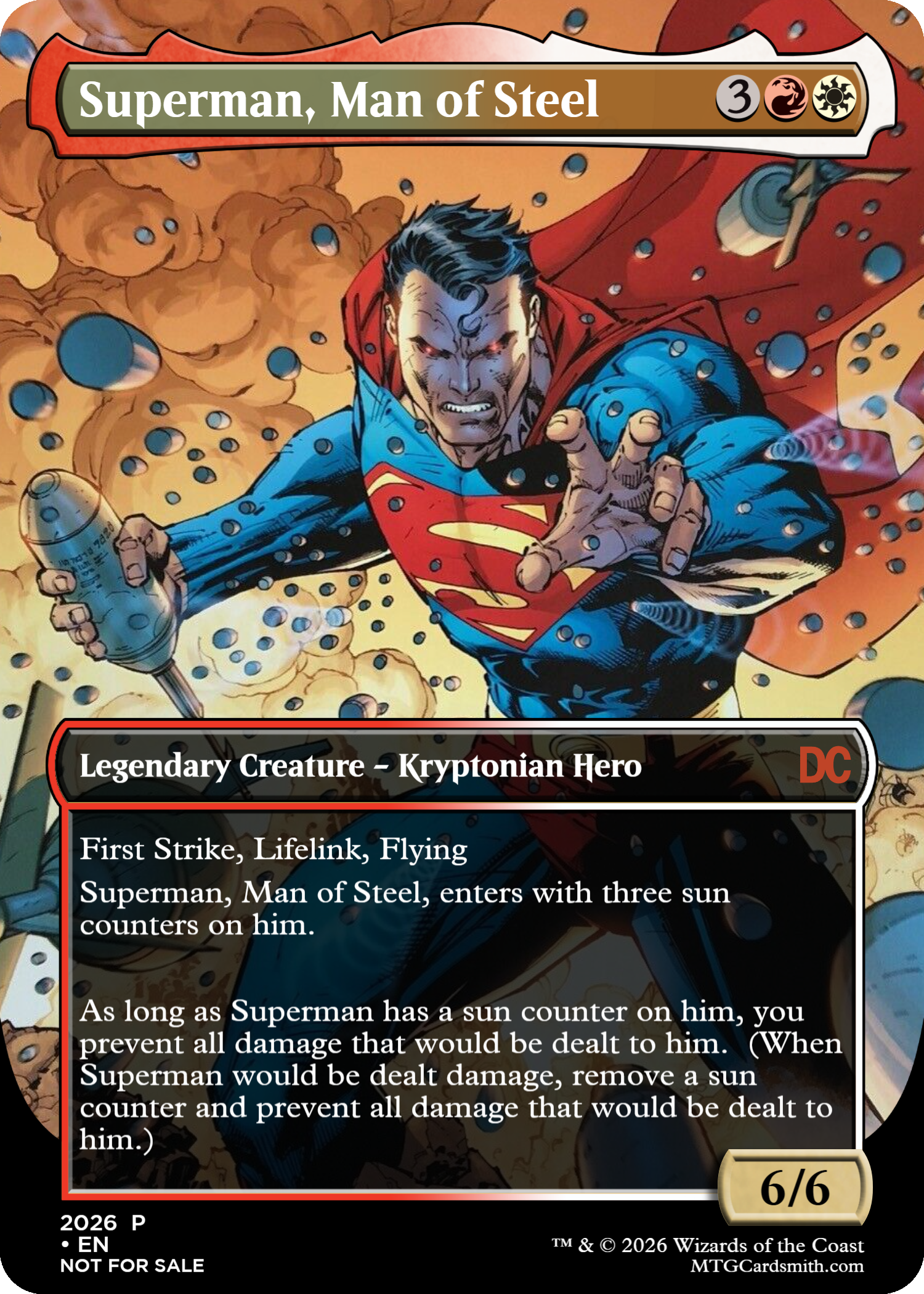 mtg six card Wight of Precinct Six