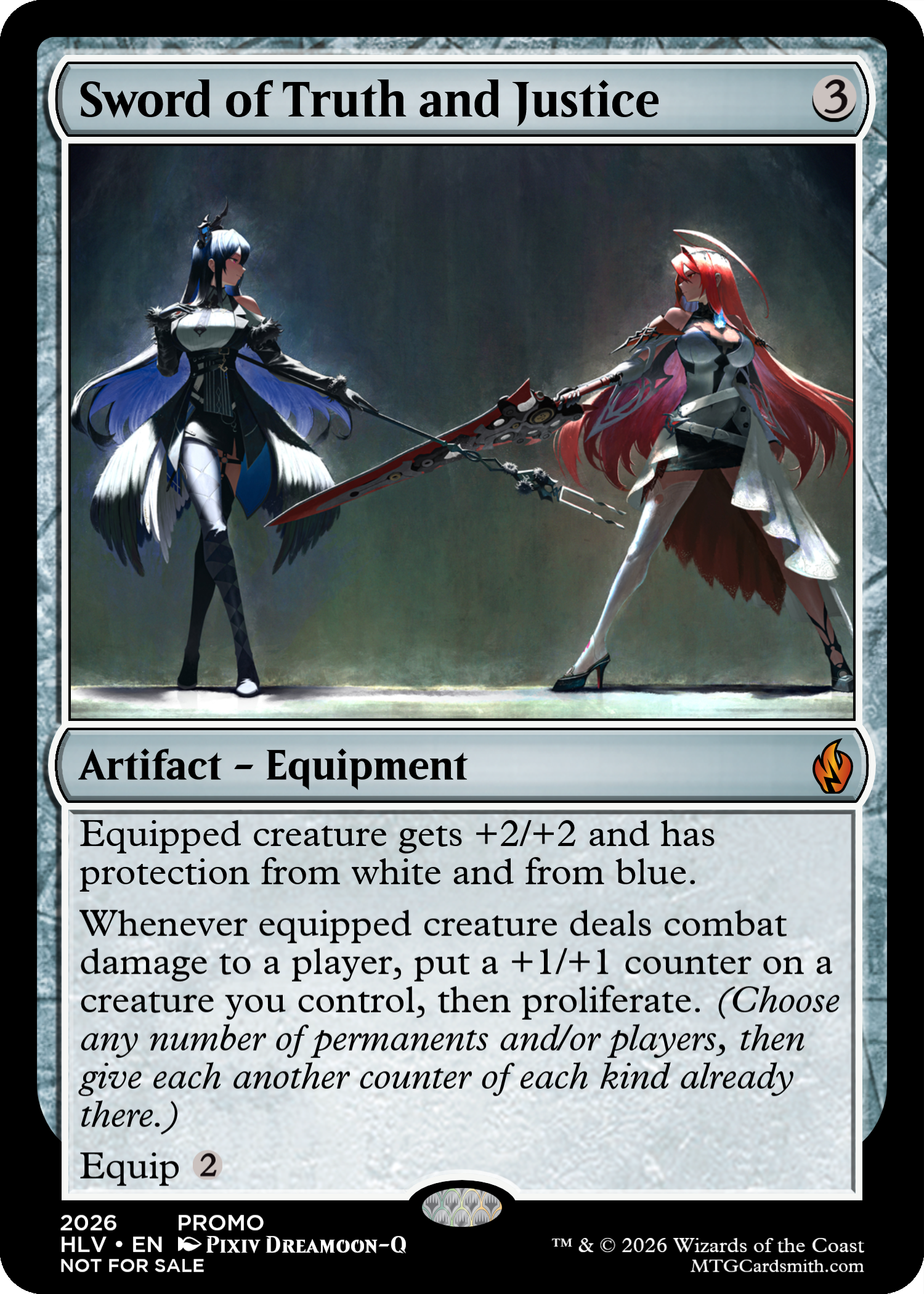 Sword of Truth and Justice by CheekyPingu | MTG Cardsmith