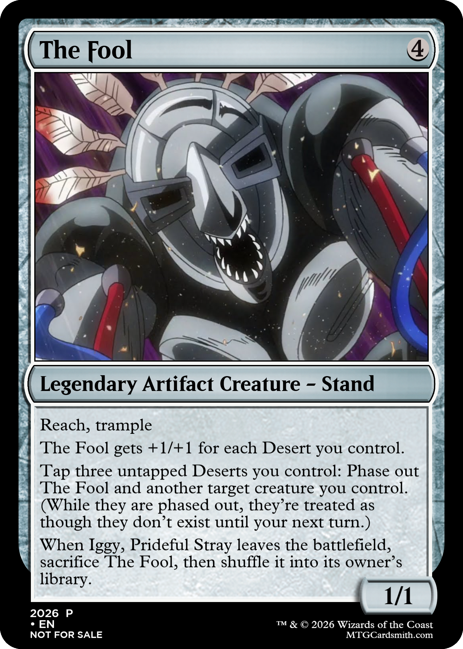 mtg card smith Bounty Earned: New Cardsmith Icon The Fool by RogueInk99633 |
