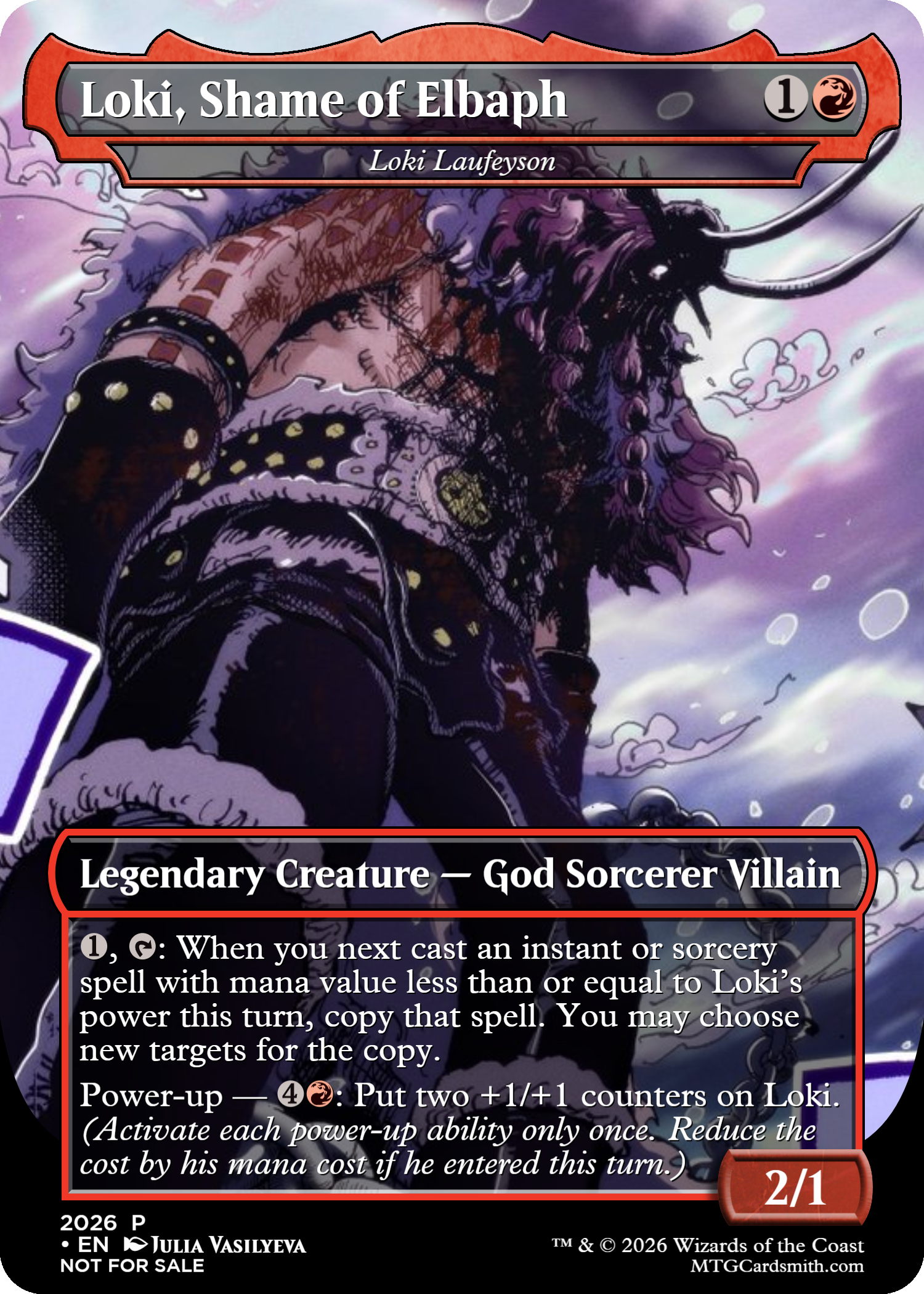 loki mtg card Kid Loki | Marvel Super Heroes