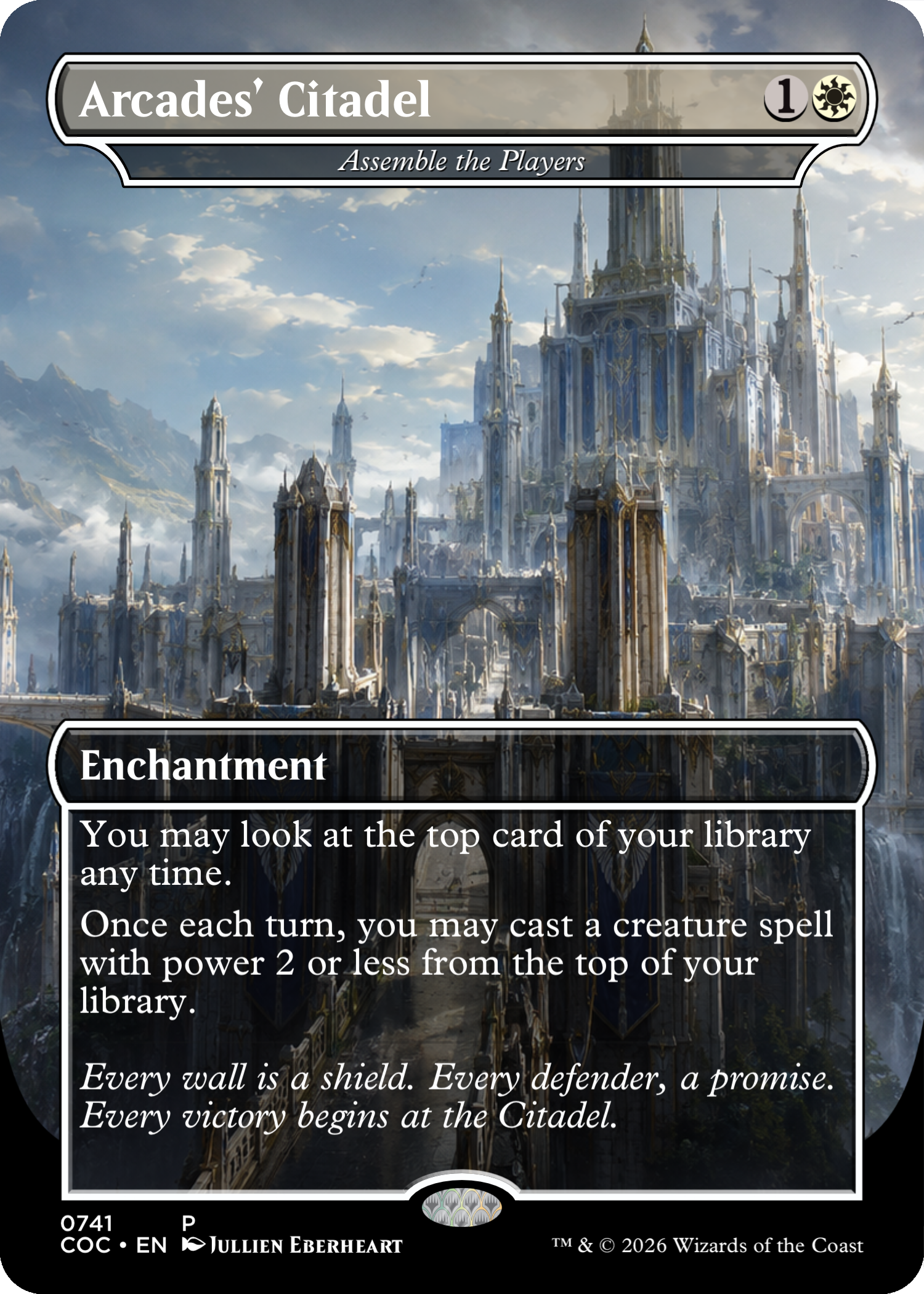 Arcades' Citadel by csaw700 | MTG Cardsmith