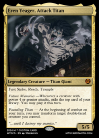 Attack on Titan by IceLander | MTG Cardsmith