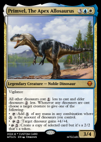 Overpowered Dinosaurs by Raccoon_Fan | MTG Cardsmith