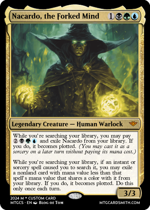 Nacardo, the Forked Mind by Jadefire