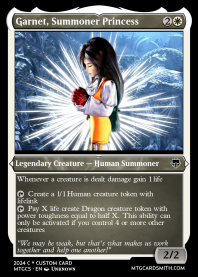 garnet final fantasy mtg Garnet Til Alexandros 17th main image 1