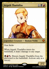 Final Fantasy Tactics by Yenvon | MTG Cardsmith
