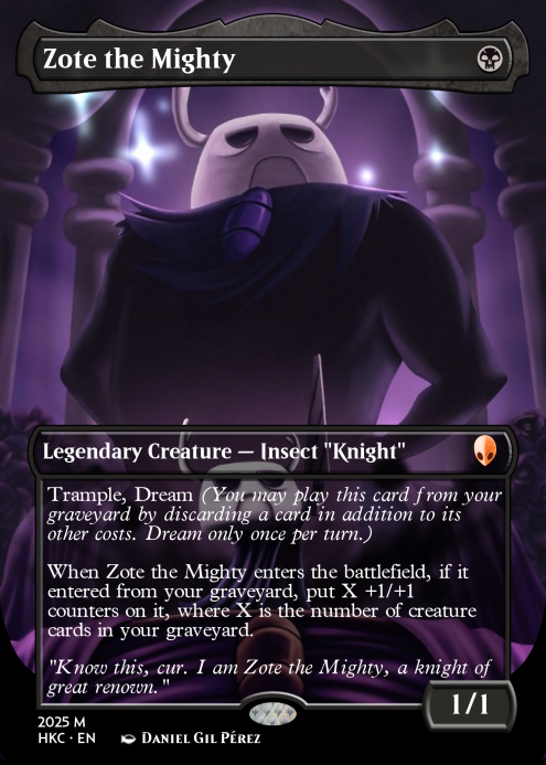 Hollow Knight: Commander by Borfotron | MTG Cardsmith