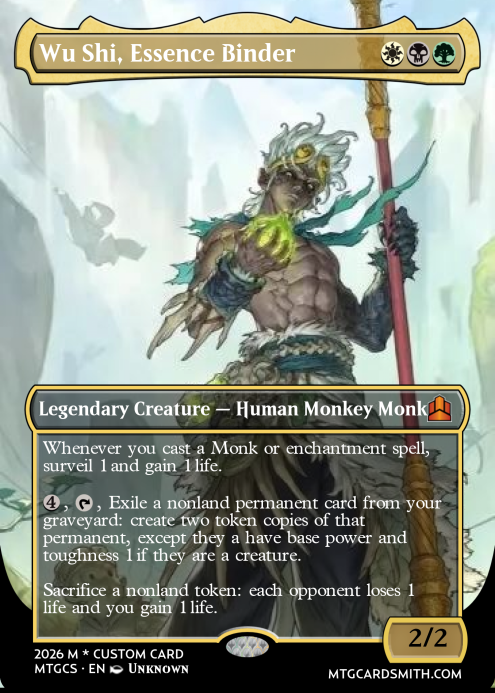 mtg cardsmith card prints in real life Yuna, Grand Summoner MTG Final Fantasy Character Borderless Surge Foil PSA  10 main image 0