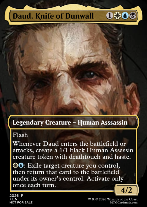 Daud, Knife of Dunwall