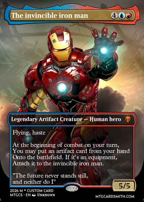 The invincible iron man