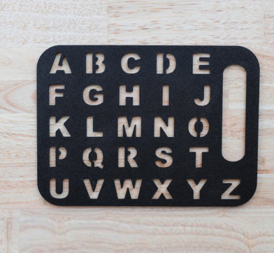 spelling to communicate letter board