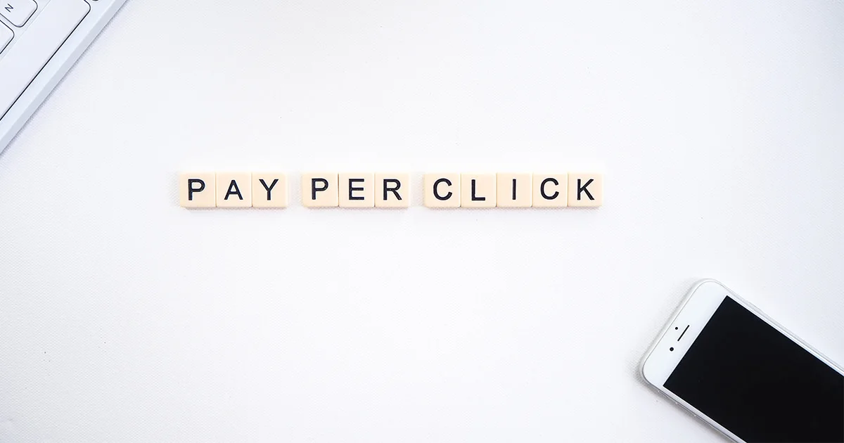 use pay-per-click advertising in a sentence