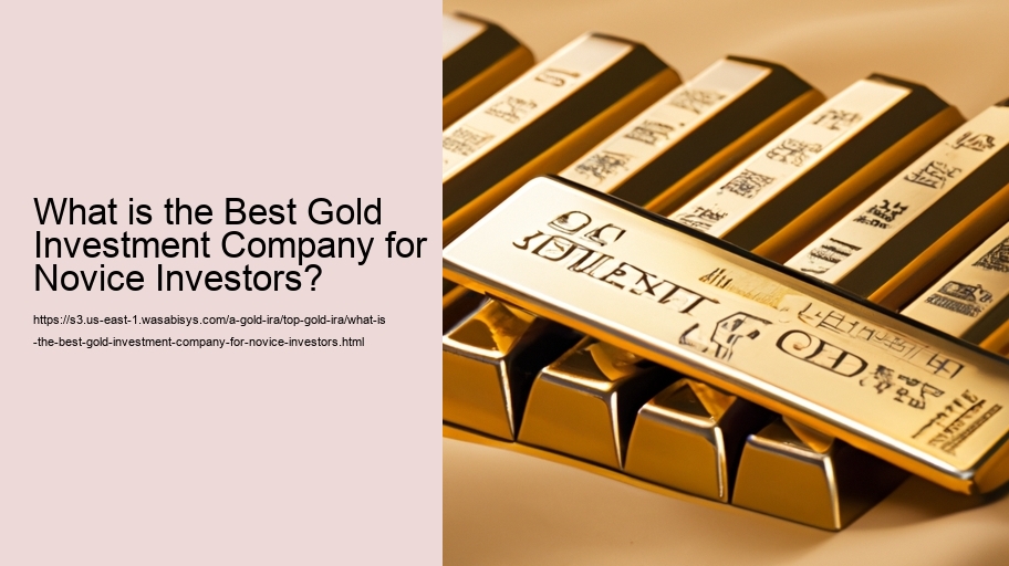 What is the Best Gold Investment Company for Novice Investors?