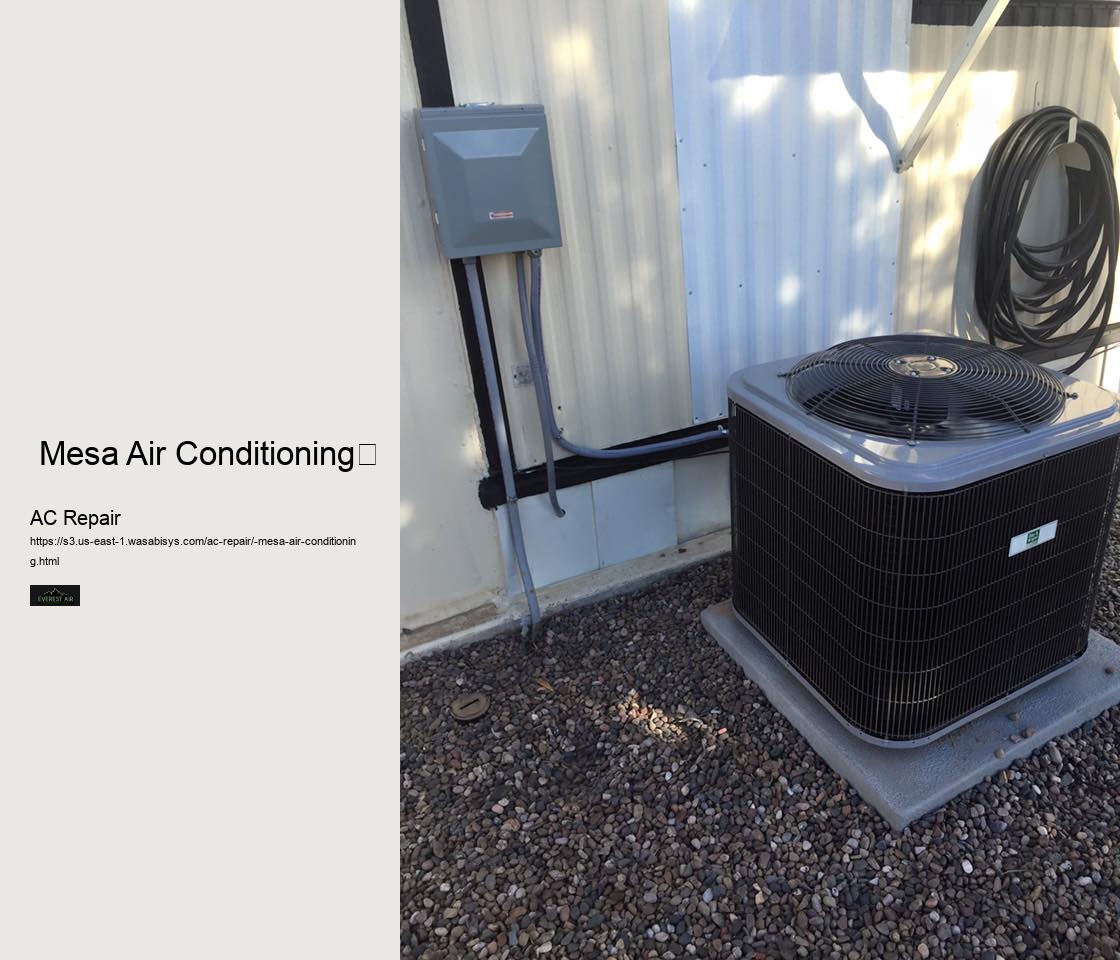  Mesa Air Conditioning	 