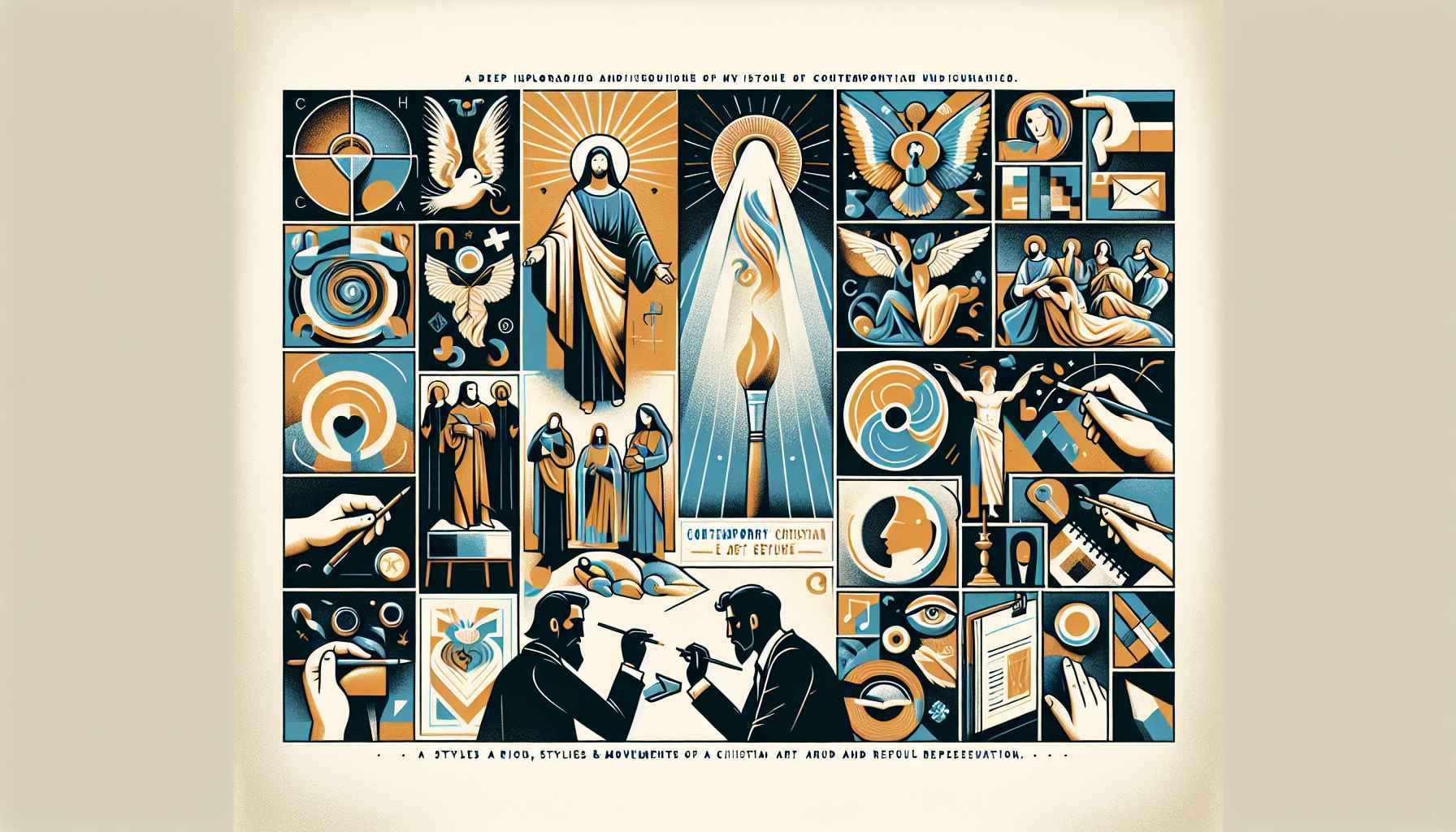 curso online gratuito de Arte Contemporânea Cristã: Estilos E Movimentos