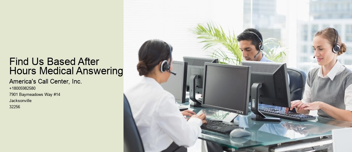 Find Us Based After Hours Medical Answering