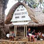 Keunikan rumah adat Sasak di Desa Ende.