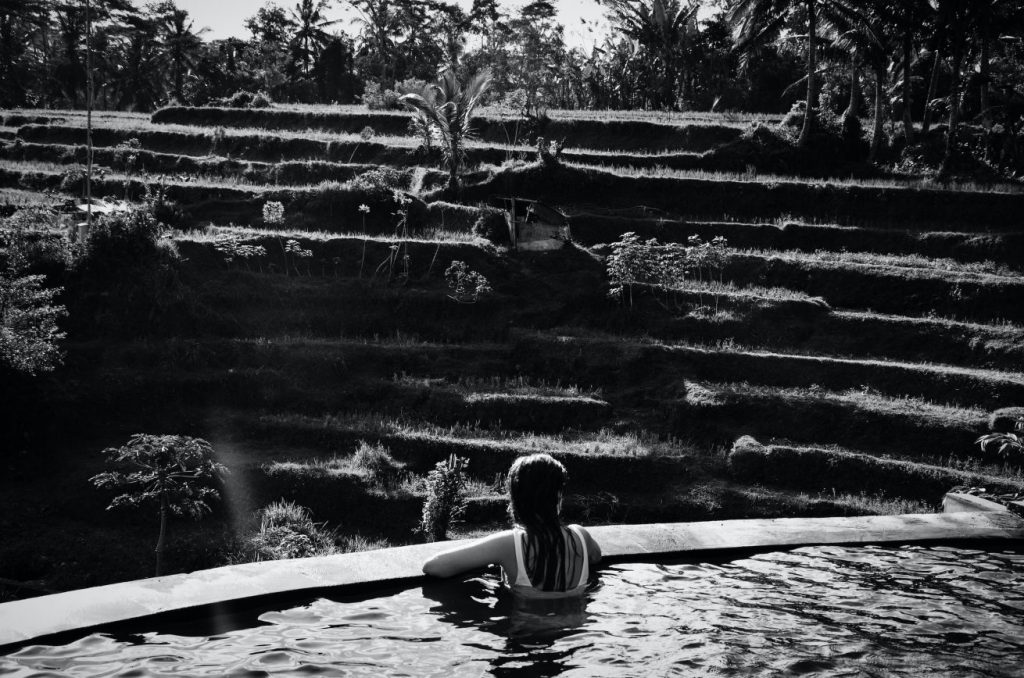 Desa Tegallalang Bali menjadi tempat untuk menikmati alam.