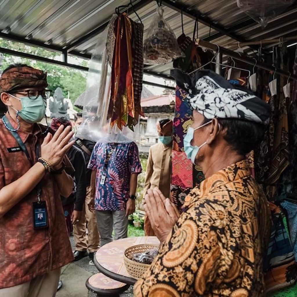 Prokes Desa Penglipuran Bali yang baik dinilai sebagai bukti dari predikatnya sebagai desa terbersih ke 3 di dunia.