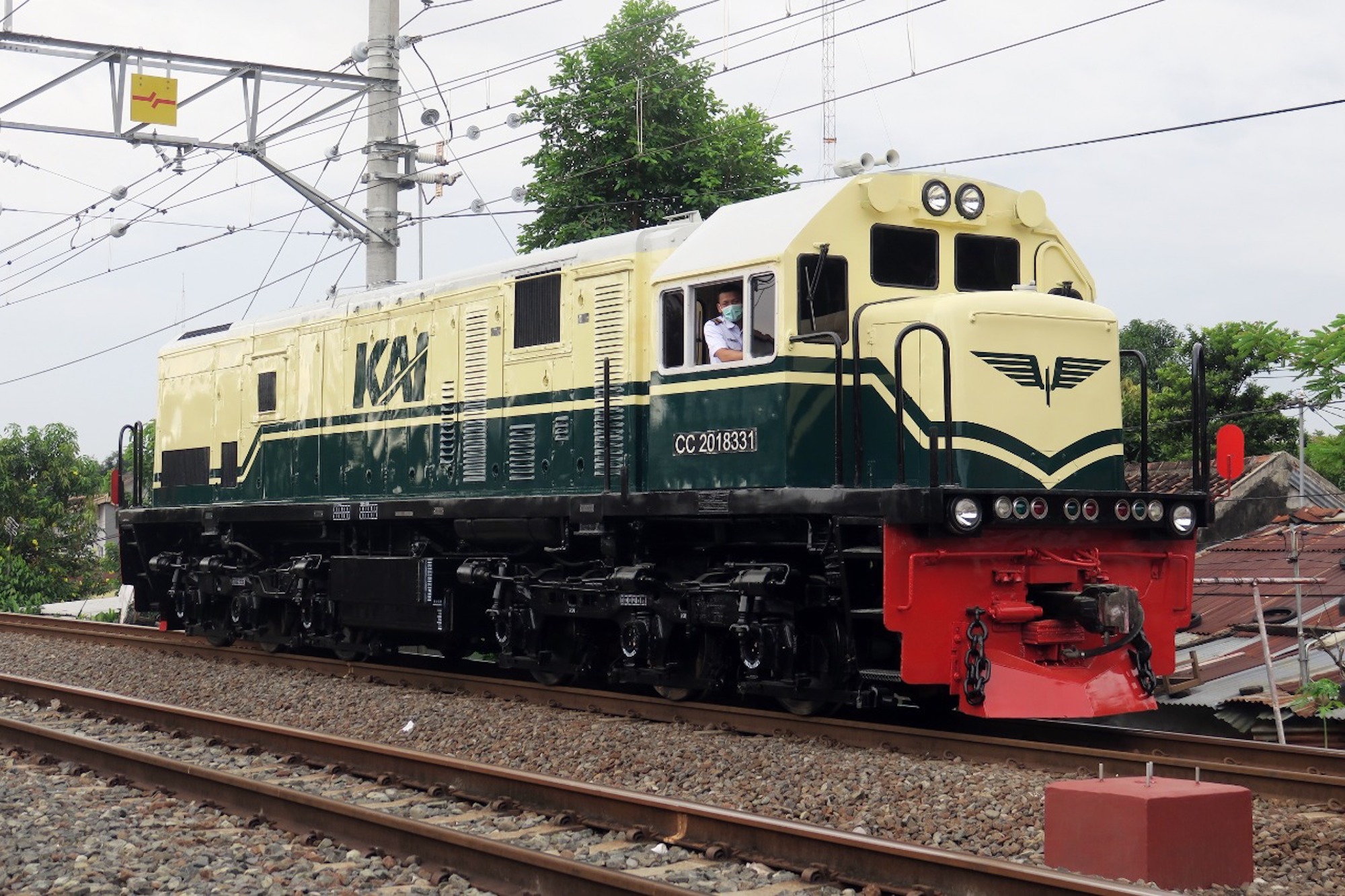 KAI hadirkan livery lokomotif 1953-1991