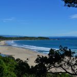 Pantai Sawarna nan cantik di Sukabumi, Jawa Barat, 230 kilometer dari Jakarta.