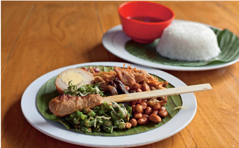 Nasi Bali selalu menarik untuk sarapan hingga makan malam.