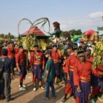 Saparan Bekakak sebuah tradisi di Desa Ambarketawang, Sleman, Yogyakarta