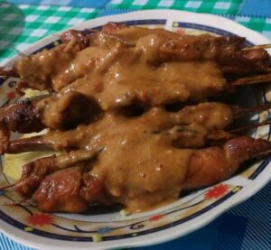 Sate Ponorogo H. Tukri Sobikun salah satu kuliner khas Ponorogo.