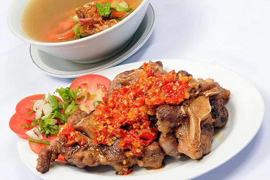 Sop Buntut Balado Ibu Samino