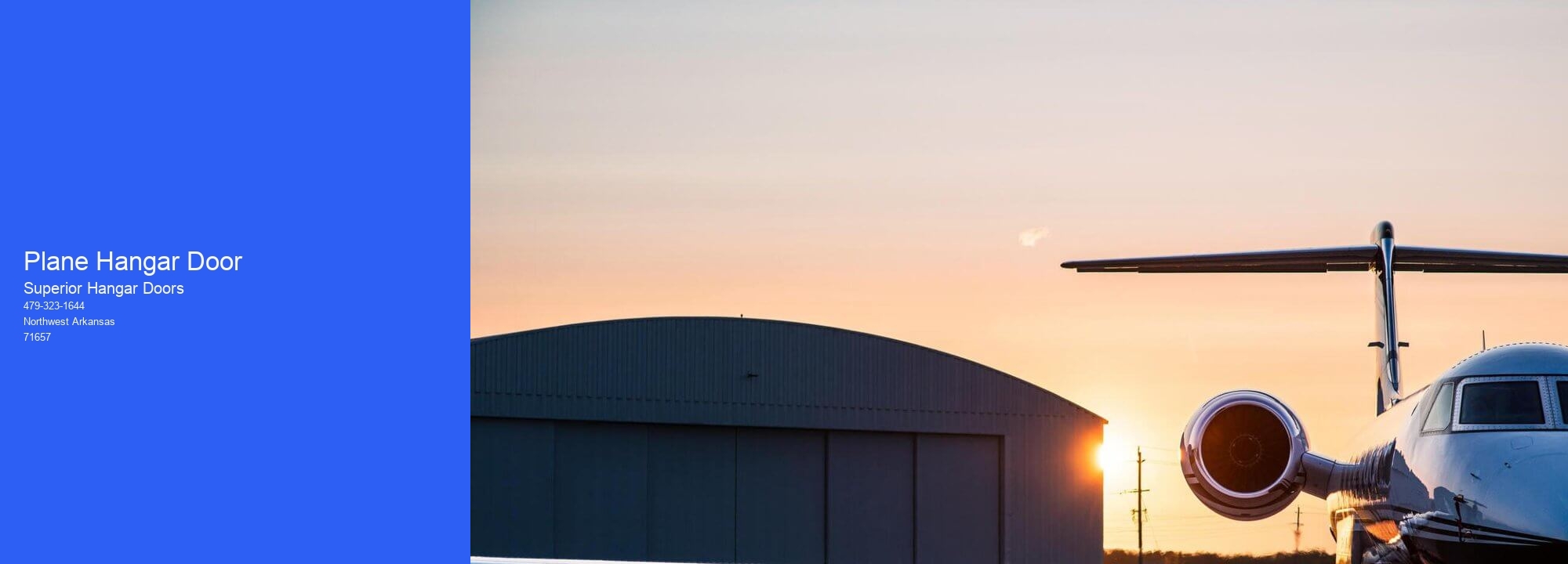 Plane Hangar Door