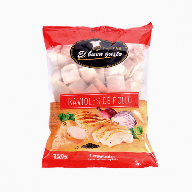 Ravioles de Pollo 750 gr El Buen gusto – ALMA Foods