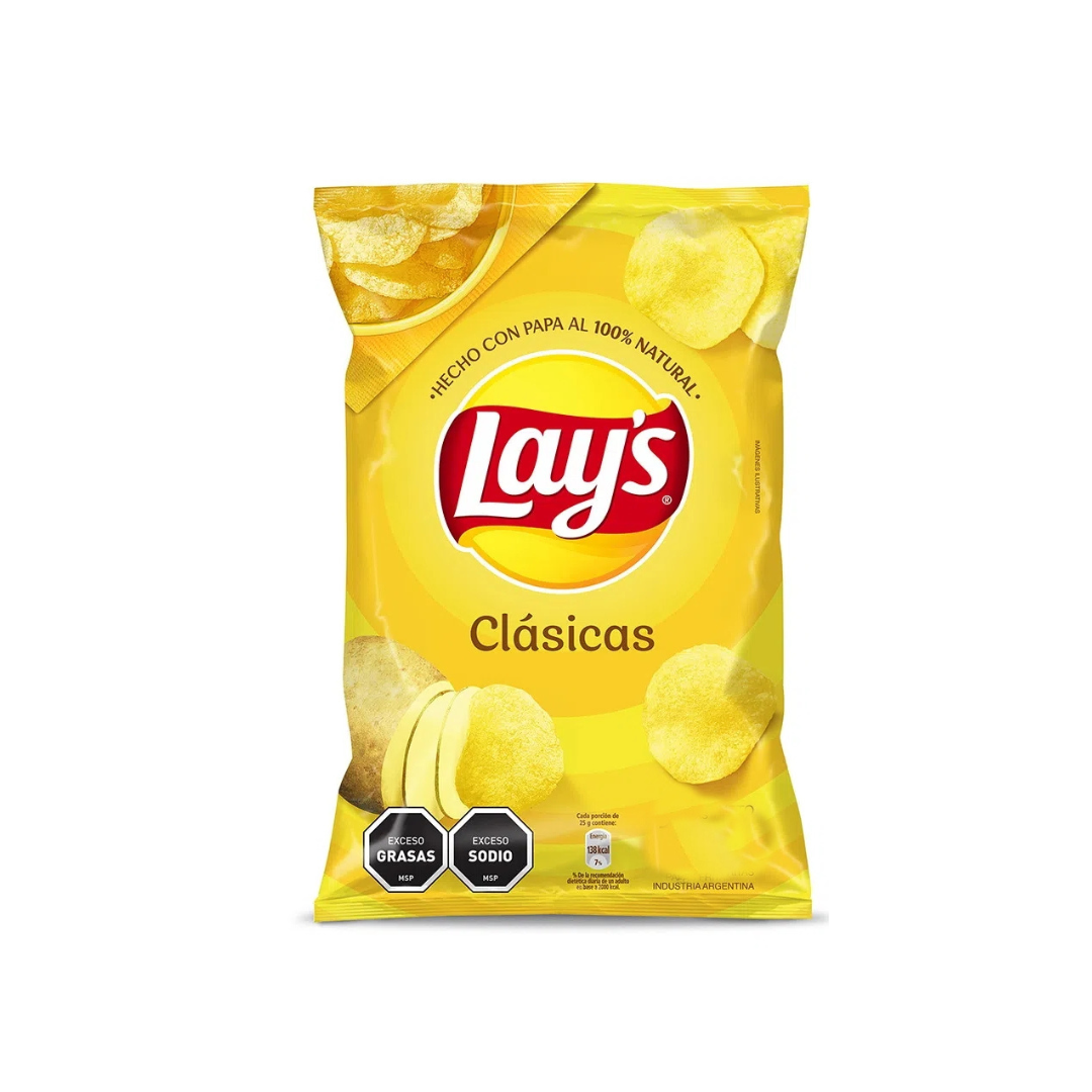 Papas Lays 86 Gr Alma Foods