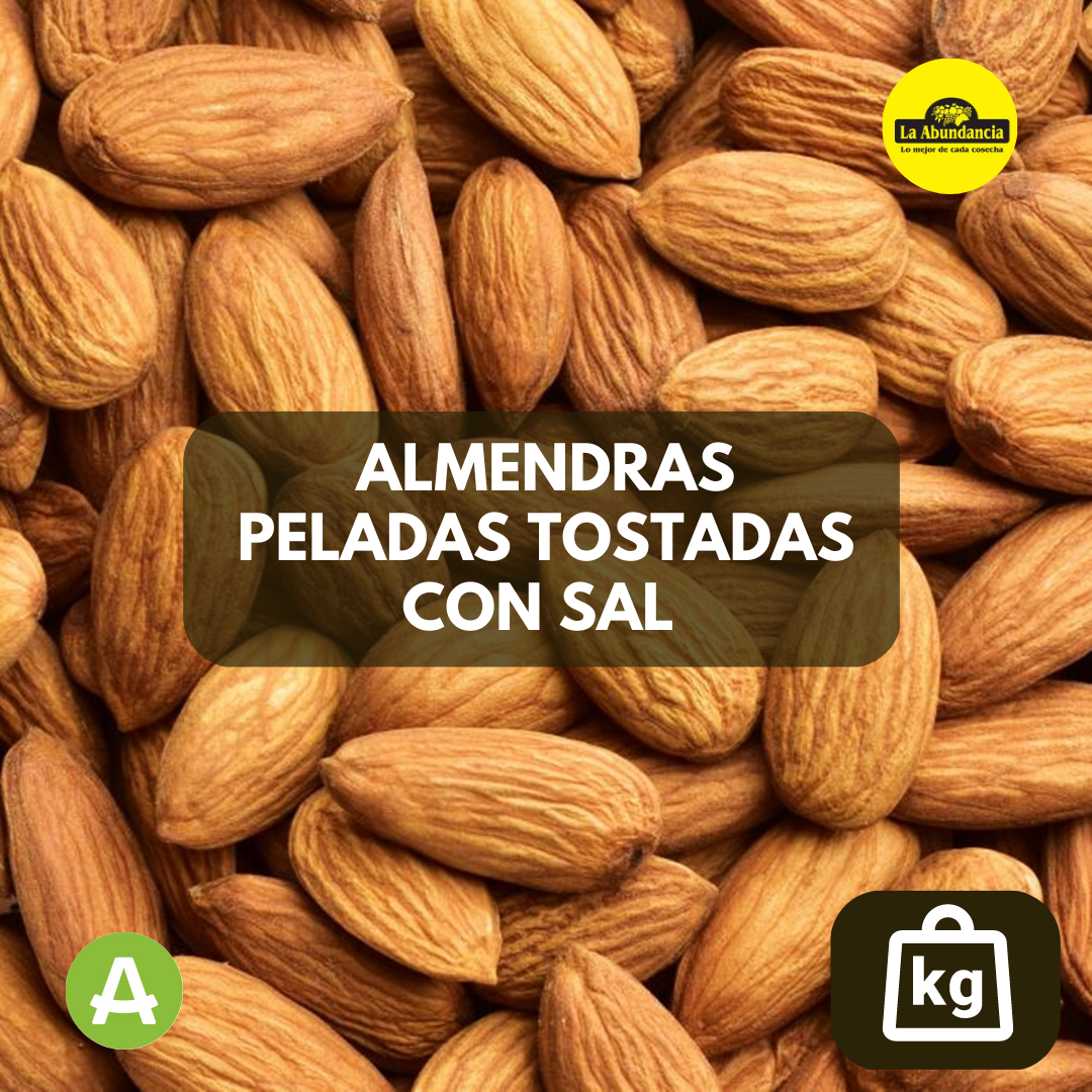 Almendras Peladas x 1 K La Abundancia – ALMA Foods