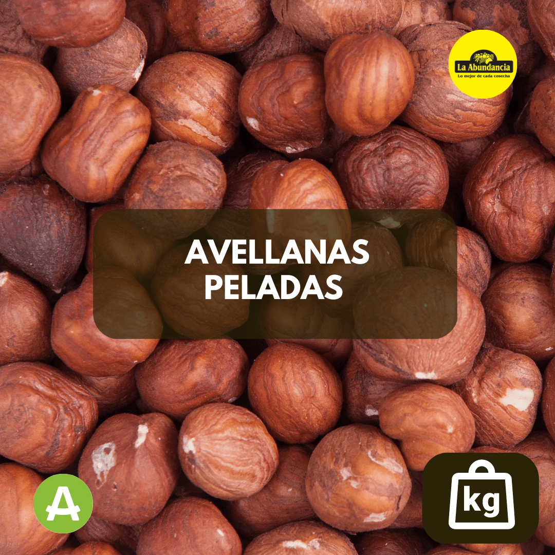 Avellanas Peladas x 1 K La Abundancia – ALMA Foods