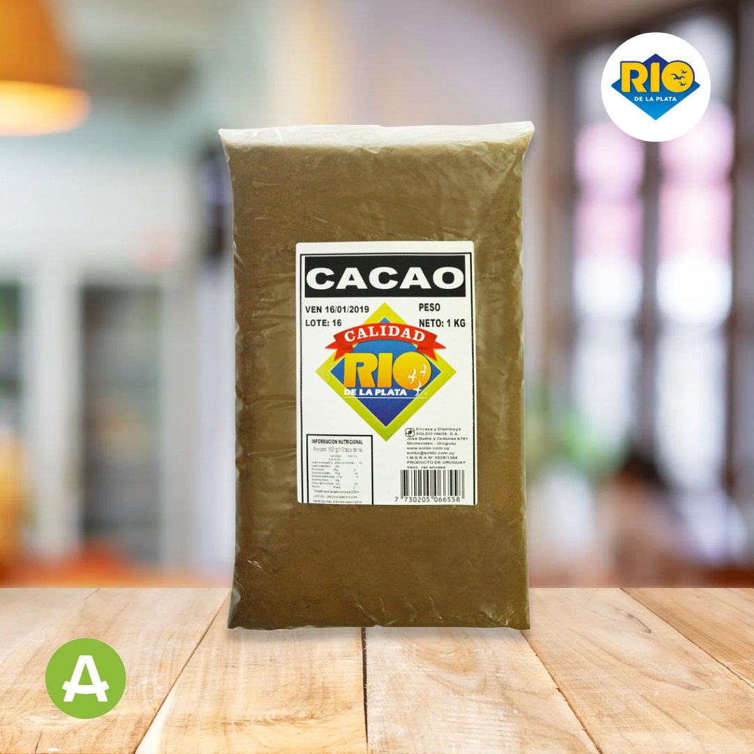 Cacao Polvo 1 Kg Rio de la Plata ALMA Foods