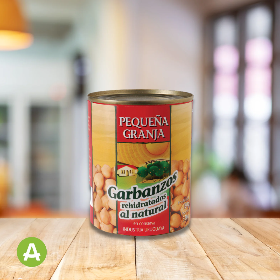 Garbanzos en Lata 380 gr Pequeña Granja ALMA Foods