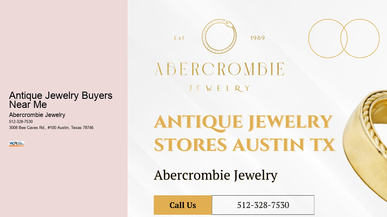 Antique Jewelry Buyers Near Me