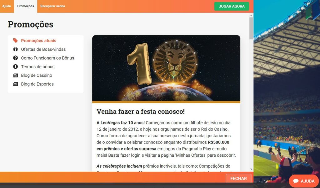 LeoVegas Bonus LeoVegas Bonus