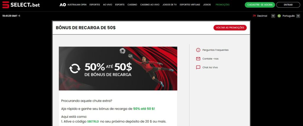 Selectbet bonus Selectbet bonus