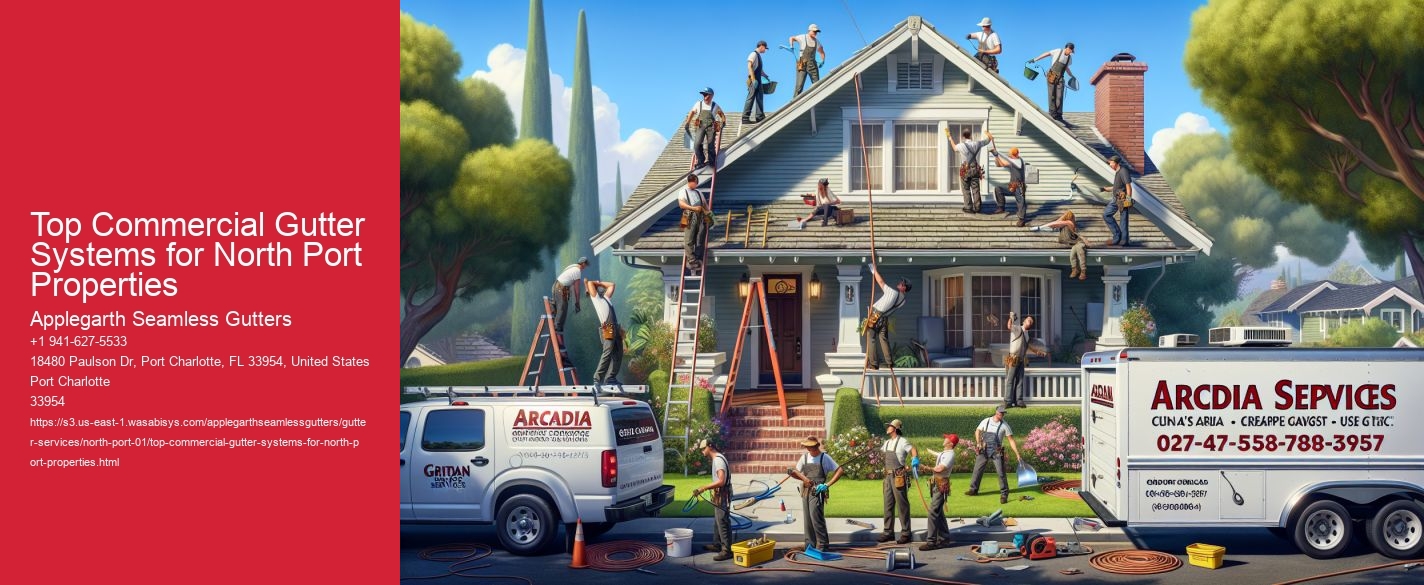 Top Commercial Gutter Systems for North Port Properties