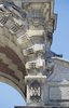 Close-up detail of part of upper arch of the Porte du Baptistere in the Cour Ovale, showing voussoir treatment (designed by F. Primaticcio for Henry IV)