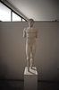 Acropolis Museum: sculpture, standing male figure "Critian Boy" (or Kritios Boy) ca. 485-80 BCE