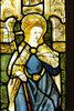 Composite Window of English Stained Glass (British, 15th century, accession 12.210.1a-bb); detail, panel in left lower tier