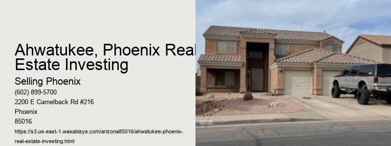 Ahwatukee, Phoenix Real Estate Investing
