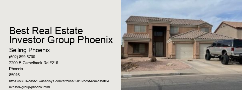 Best Real Estate Investor Group Phoenix