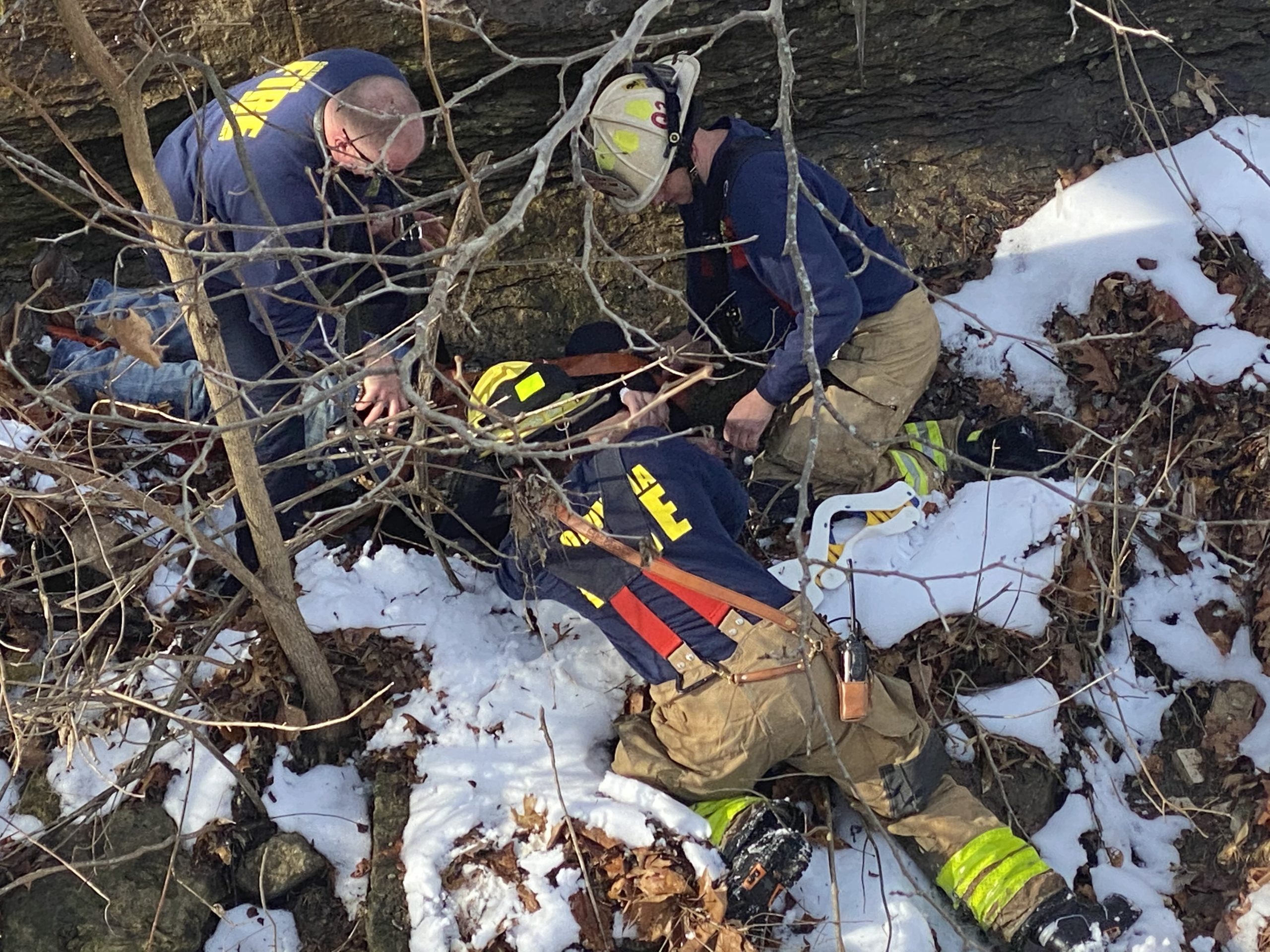Ashland Road rescue