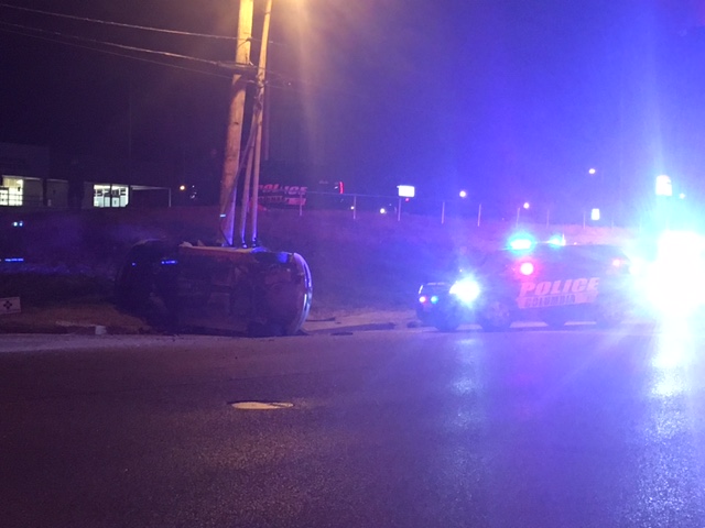 Crash shuts down Providence Road