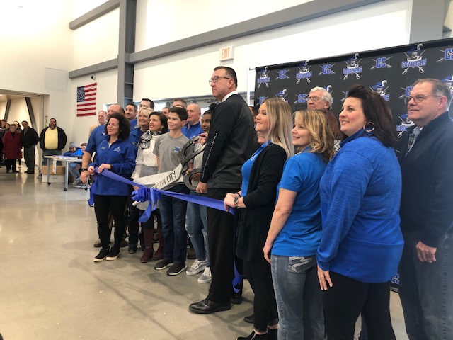 Ribbon cutting ceremony at Capital City High School on Sunday